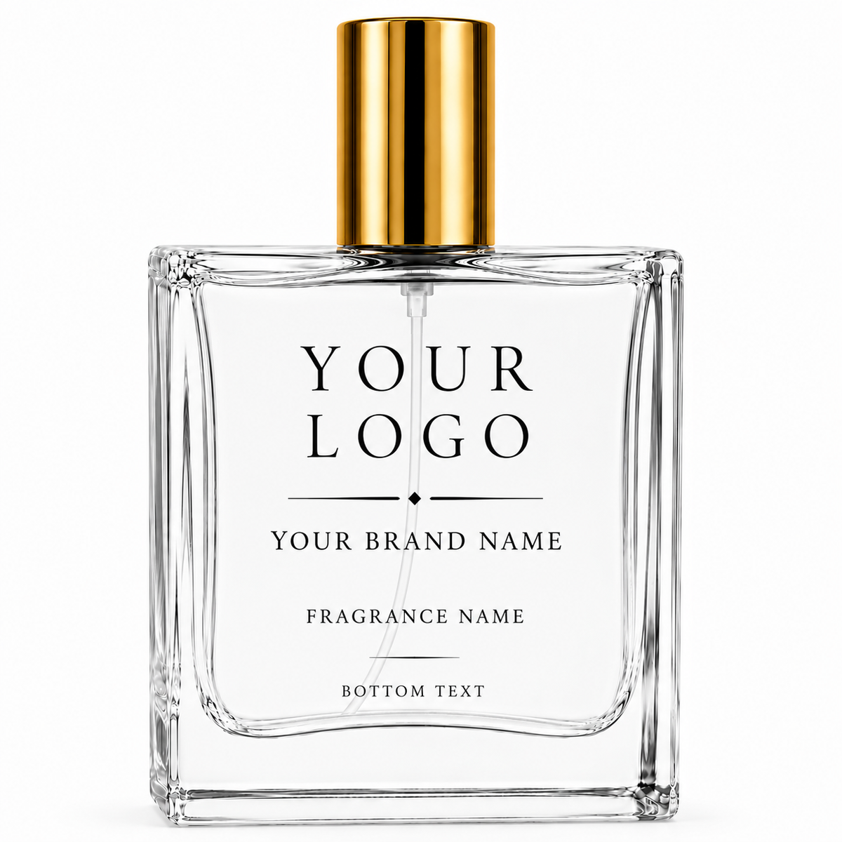 Custom Perfume Bottle with Your Logo – Create Your Own Fragrance Brand