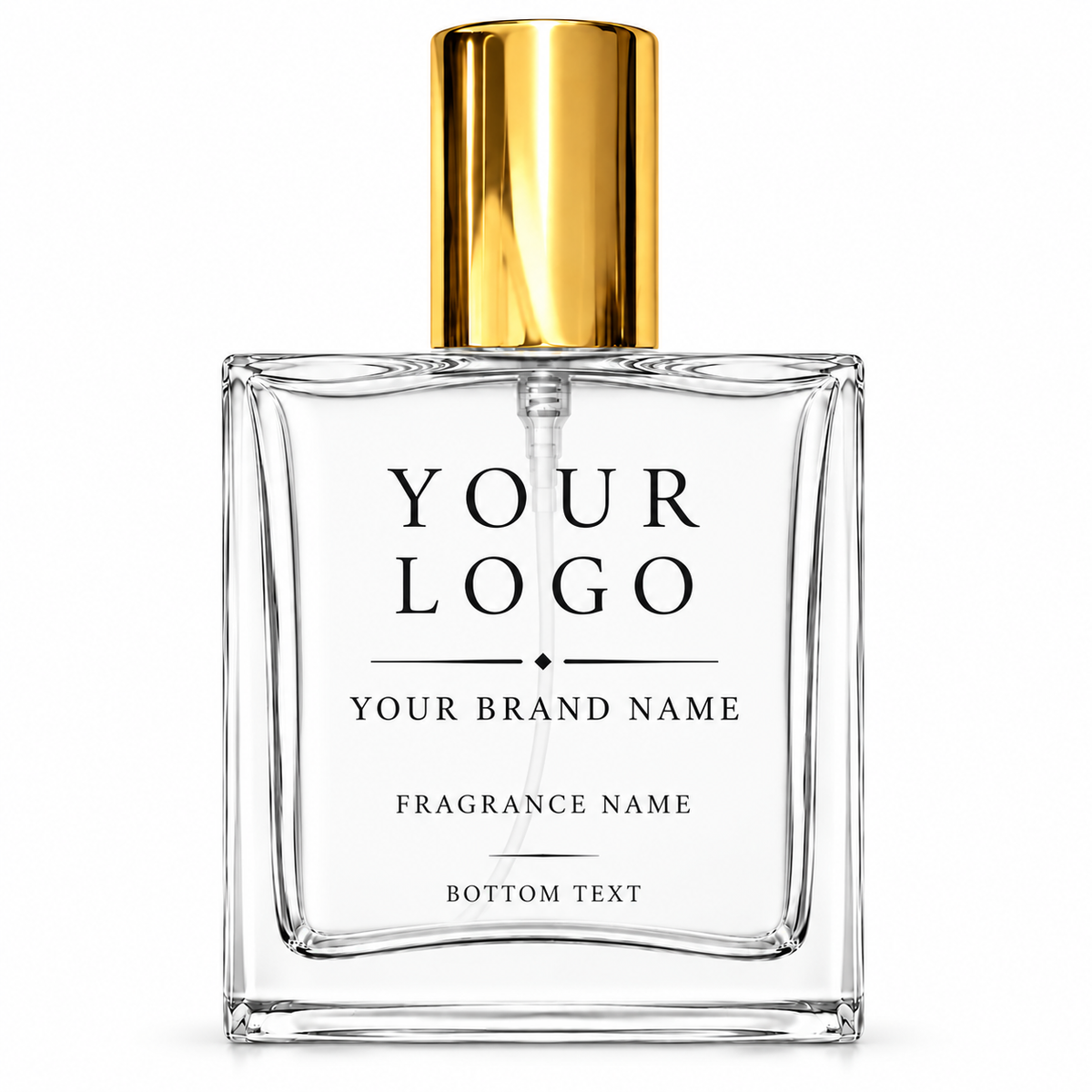 Custom Perfume Bottle with Your Logo – Create Your Own Fragrance Brand